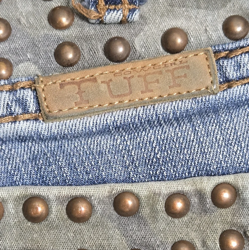 Cowgirl Tuff Light Blue Straight Leg Jeans - Picture 4 of 8